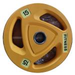 Диск полиуретановый Gymmaster ANA-011 15 кг