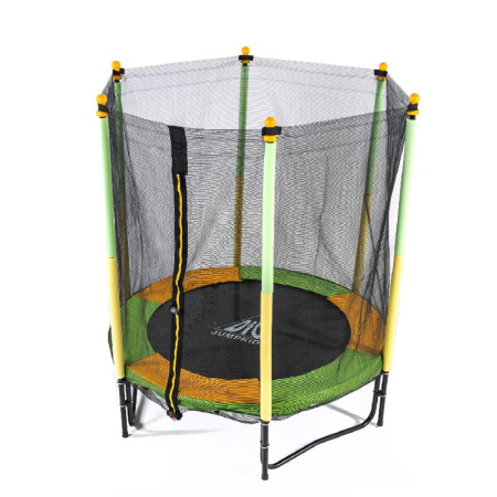 батут dfc jump kids 55" зелено-желтый Батут DFC JUMP KIDS 55" зелено-желтый