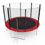 Батут с сеткой DFC PELPO 12ft с лестницей, RED