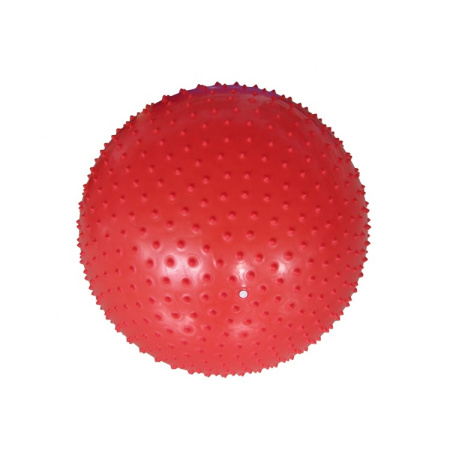 Гимнастический массажный мяч 55 см OKPRO OK1208 (Красн.)