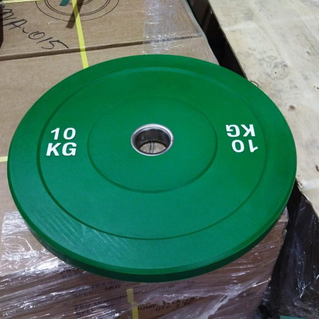 Диск бамперный Gymmaster ANA-015 10 кг