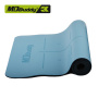 коврик для йоги pu с разметкой синий md buddy md9040 Коврик для йоги PU с разметкой синий MD Buddy MD9040
