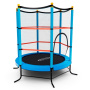 батут детский dfc smrkids 55" с сеткой, blue Батут детский DFC SMRKIDS 55" с сеткой, BLUE