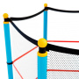 батут детский dfc smrkids 55" с сеткой, blue Батут детский DFC SMRKIDS 55" с сеткой, BLUE