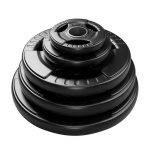 Диск обрезиненный тренировочный с тройным хватом OKPRO OK2005 1,25 кг