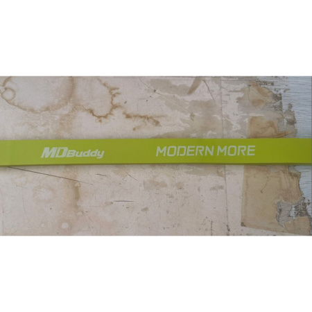 Резиновая петля тренировочная S(2,2 см) длинная MD Buddy MD1353 салатовая