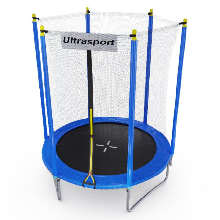 батут dfc ultrasport 6 ft с защитной сеткой Батут DFC ULTRASPORT 6 ft с защитной сеткой