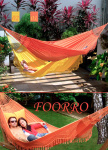 Гамак двухместный FORRO (Бразилия) цвет оранжевый
