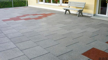 Резиновая плитка Rubblex STANDART 1000x1000 мм