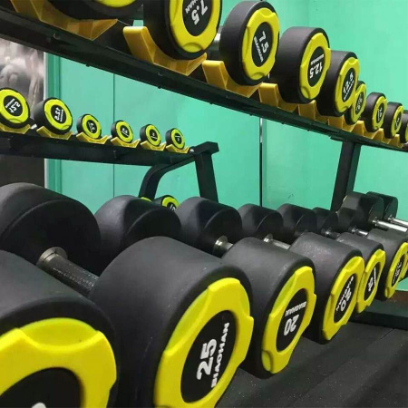 гантель полиуретановая (2-50 кг, шаг 2 кг) gymmaster ana-050 Гантель полиуретановая (2-50 кг, шаг 2 кг) Gymmaster ANA-050
