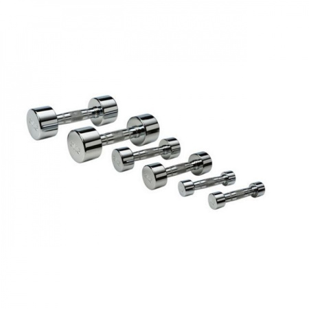 Гантель хромированная MD Buddy MD2303B 1 кг Гантель хромированная MD Buddy MD2303B 1 кг
