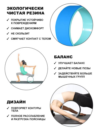 Колесо для йоги OKPRO OK1318