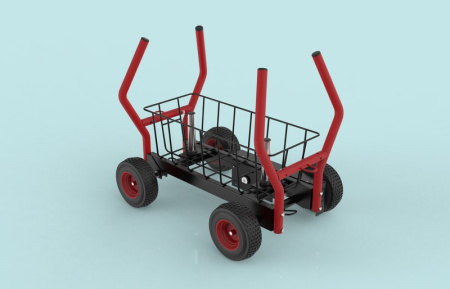 Тележка силовая для кроссфита Insight Fitness DZ38