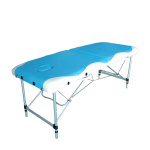 Массажный стол DFC NIRVANA Elegant, 186 x 70 см, толщина 5 см, бело-голубой