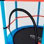 батут детский dfc smrkids 55" с сеткой, blue Батут детский DFC SMRKIDS 55" с сеткой, BLUE