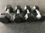 Гантель гексагональная (2,5 - 50 кг) MD Buddy MD2102