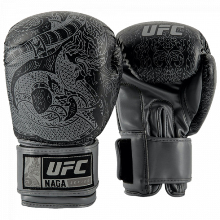 Перчатки для бокса UFC PRO Thai Naga 14 Oz - черные