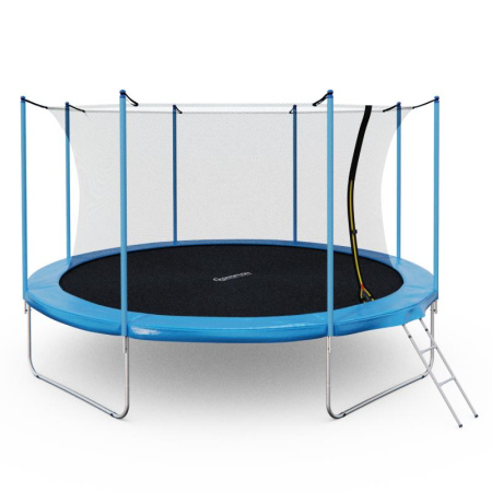 батут каркасный с сеткой dfc kondition 14 ft с лестницей Батут каркасный с сеткой DFC Kondition 14 ft с лестницей