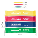 Петли латексные MD Buddy MD1319 (набор 4шт -0.6/0.8/1/1.2mm)