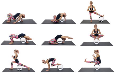 Колесо для йоги OKPRO OK1318B