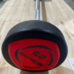 Штанга неразборная полиуретановая MD Buddy MD3014 5-50 кг (шаг 5 кг)
